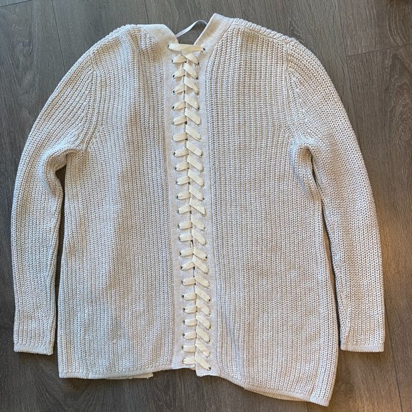 John + Jenn Line Lace Back Cardigan - Picture 6 of 6